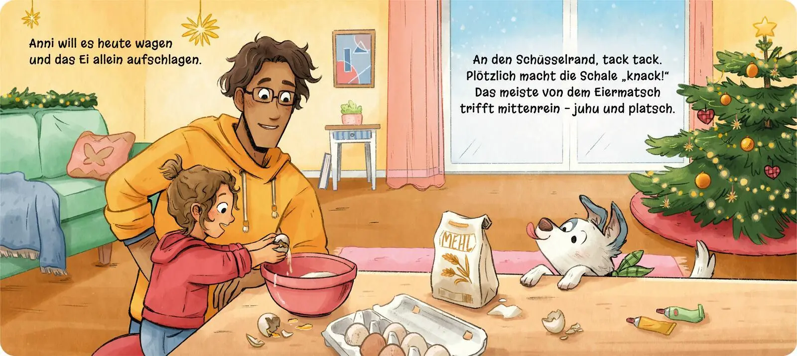 Bild: 9783480240012 | Leckerschmecker Weihnachtsbäcker | Ein Pappebuch übers Plätzchenbacken