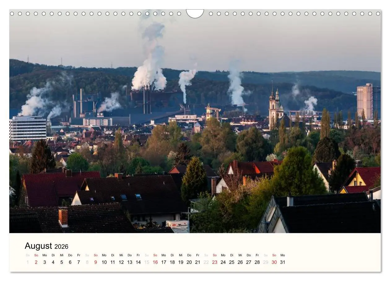 Bild: 9783516040012 | Völklingen. Im Schatten des Weltkulturerbes (Wandkalender 2026 DIN...