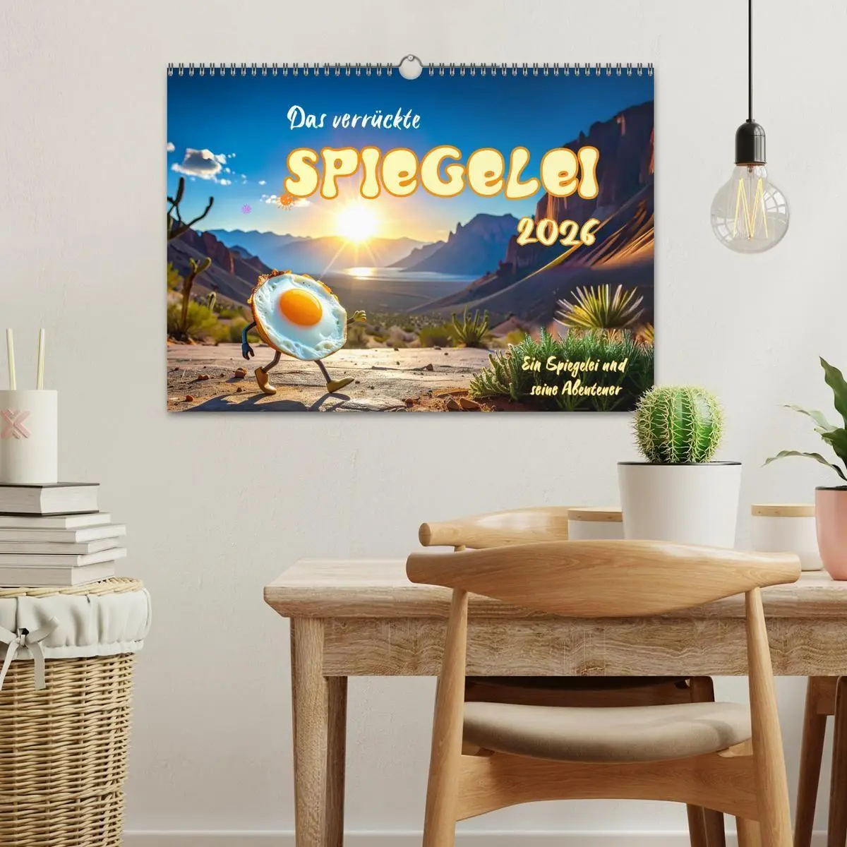 Bild: 9783516660012 | Das verrückte Spiegelei (Wandkalender 2026 DIN A3 quer), CALVENDO...