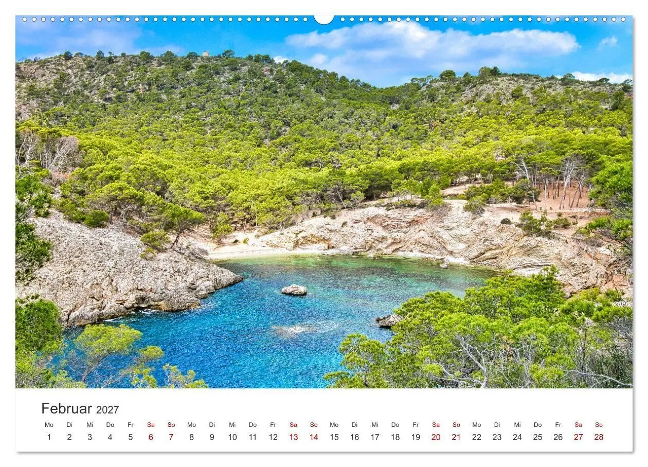 Bild: 9783569510012 | Mallorca Traumhafte Insel (Wandkalender 2027 DIN A2 quer), CALVENDO...