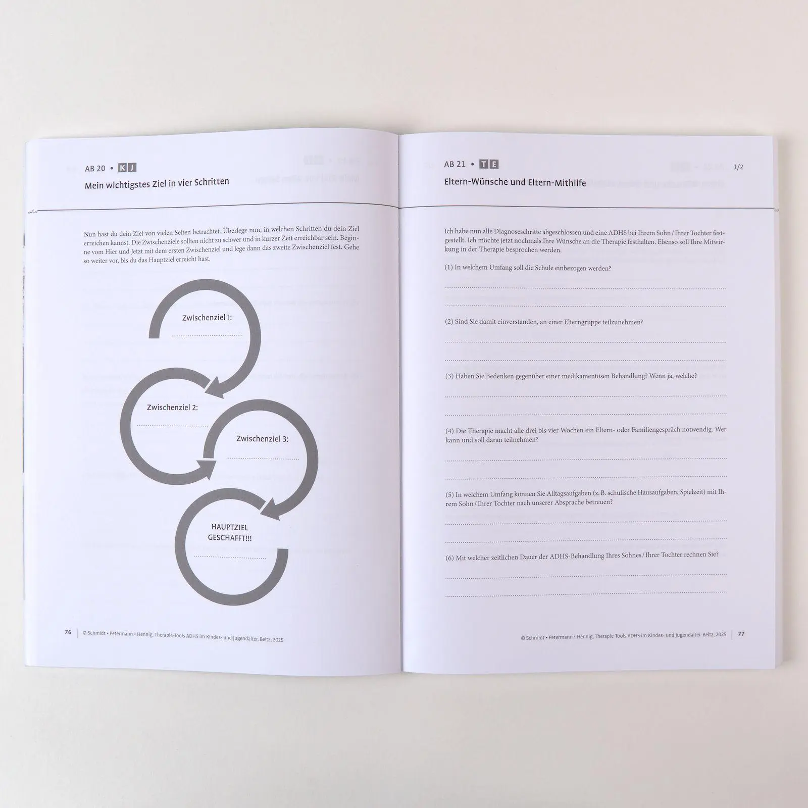 Bild: 9783621290012 | Therapie-Tools ADHS im Kindes- und Jugendalter | Petermann (u. a.)