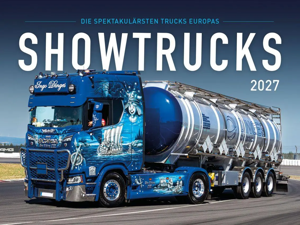 Cover: 9783693570012 | Showtrucks Kalender 2027 | Showtrucks mit Airbrushkunst | Frank Pommer