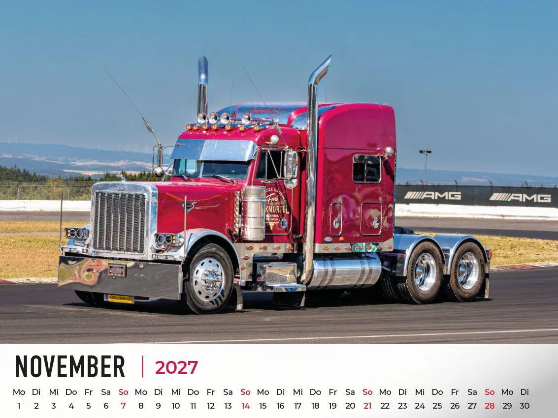 Bild: 9783693570012 | Showtrucks Kalender 2027 | Showtrucks mit Airbrushkunst | Frank Pommer
