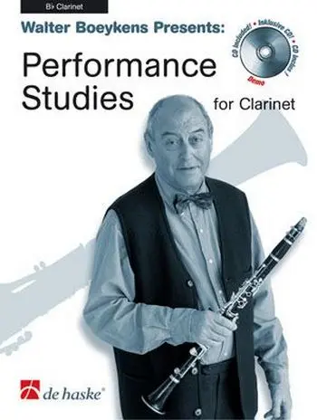 Cover: 9789043120012 | Performance Studies for Clarinet | Walter Boekens | Buch + CD | 2004