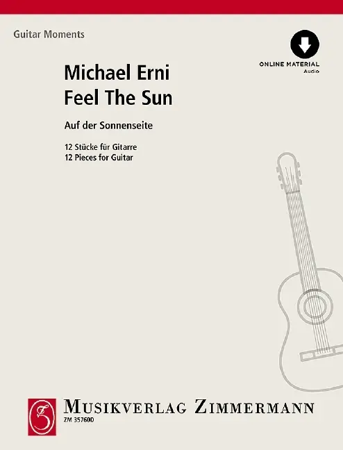 Cover: 9790010960012 | Feel the Sun | 12 pieces | Michael Erni | Taschenbuch | Guitar Moments