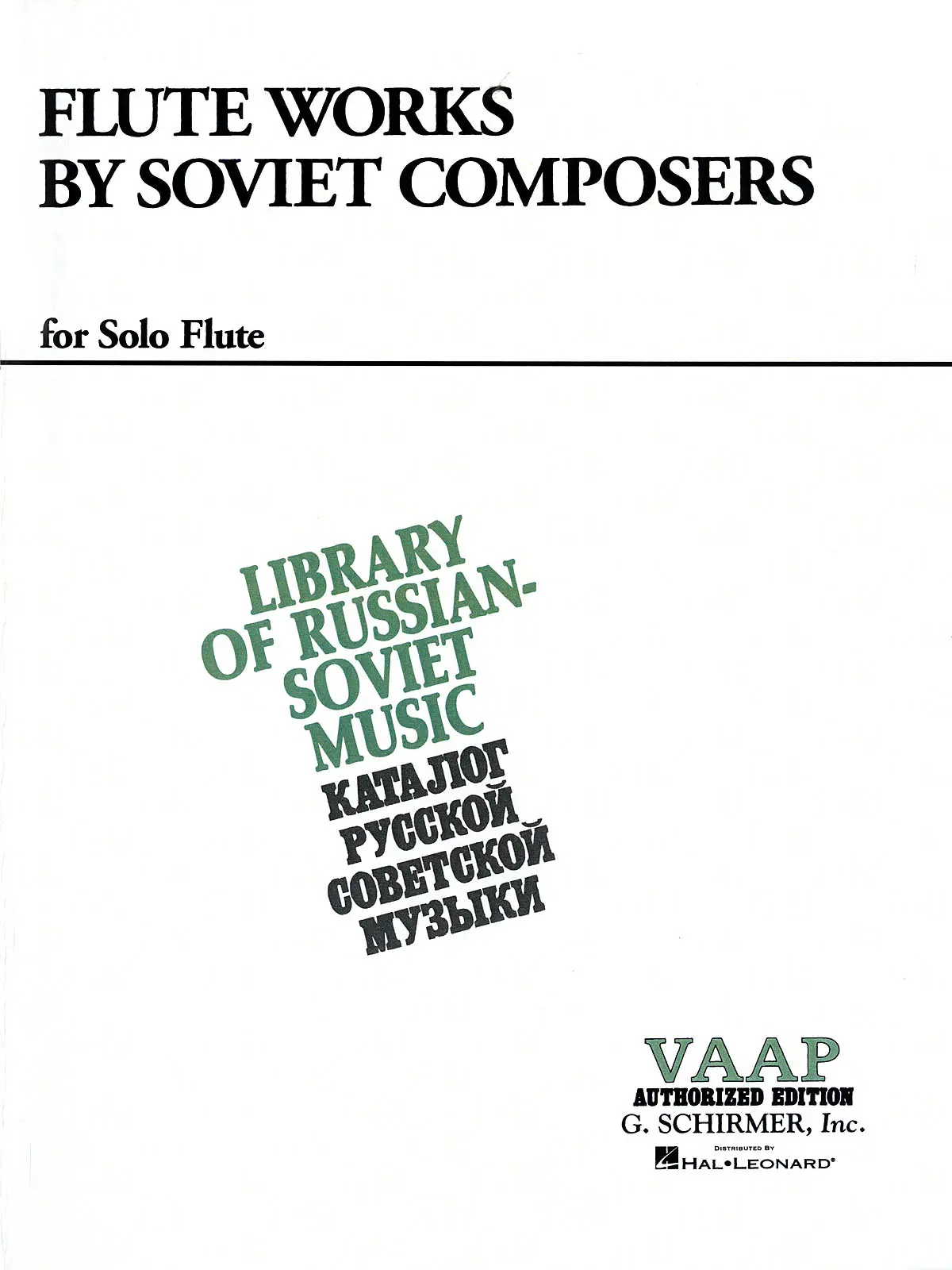 Cover: 73999270112 | Flute Works by Soviet Composers | Flute and Piano | Taschenbuch | Buch