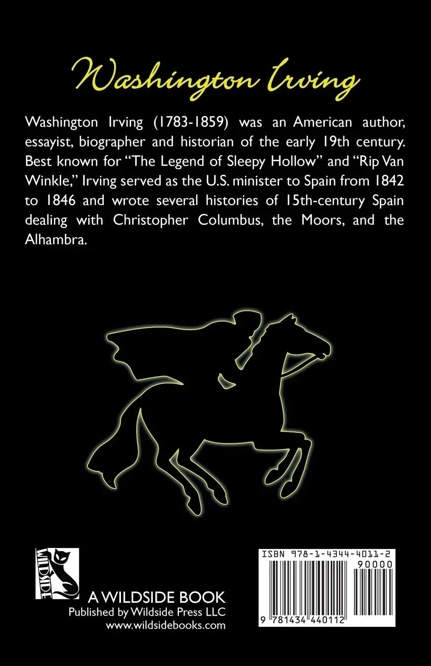 Rückseite: 9781434440112 | Tales of the Alhambra | Washington Irving | Taschenbuch | Englisch