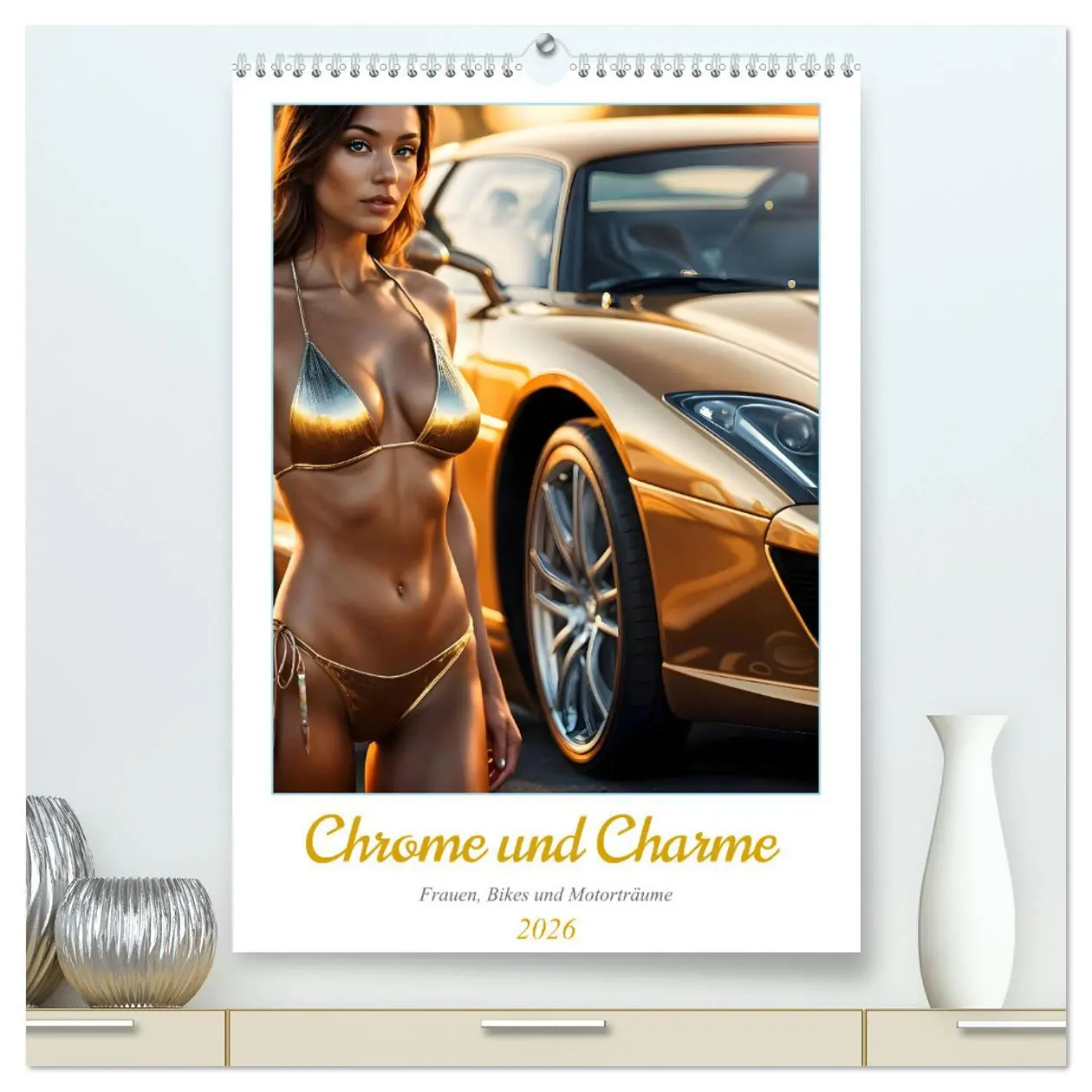 Cover: 9783457250112 | Chrome und Charme - Frauen, Bikes und Motorträume (hochwertiger...