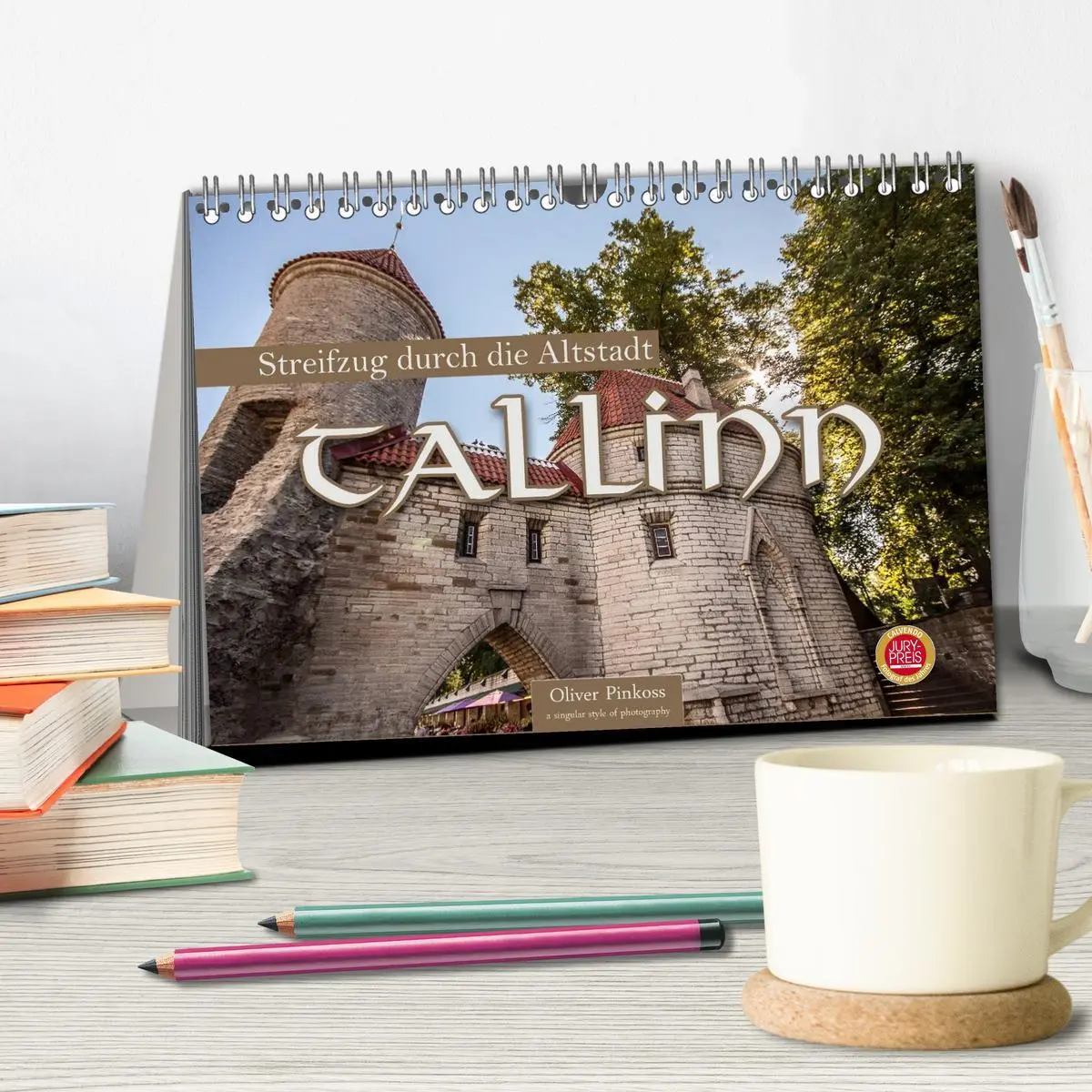 Bild: 9783516030112 | Tallinn - Streifzug durch die Altstadt (Tischkalender 2026 DIN A5...