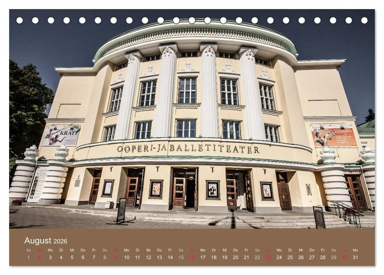 Bild: 9783516030112 | Tallinn - Streifzug durch die Altstadt (Tischkalender 2026 DIN A5...