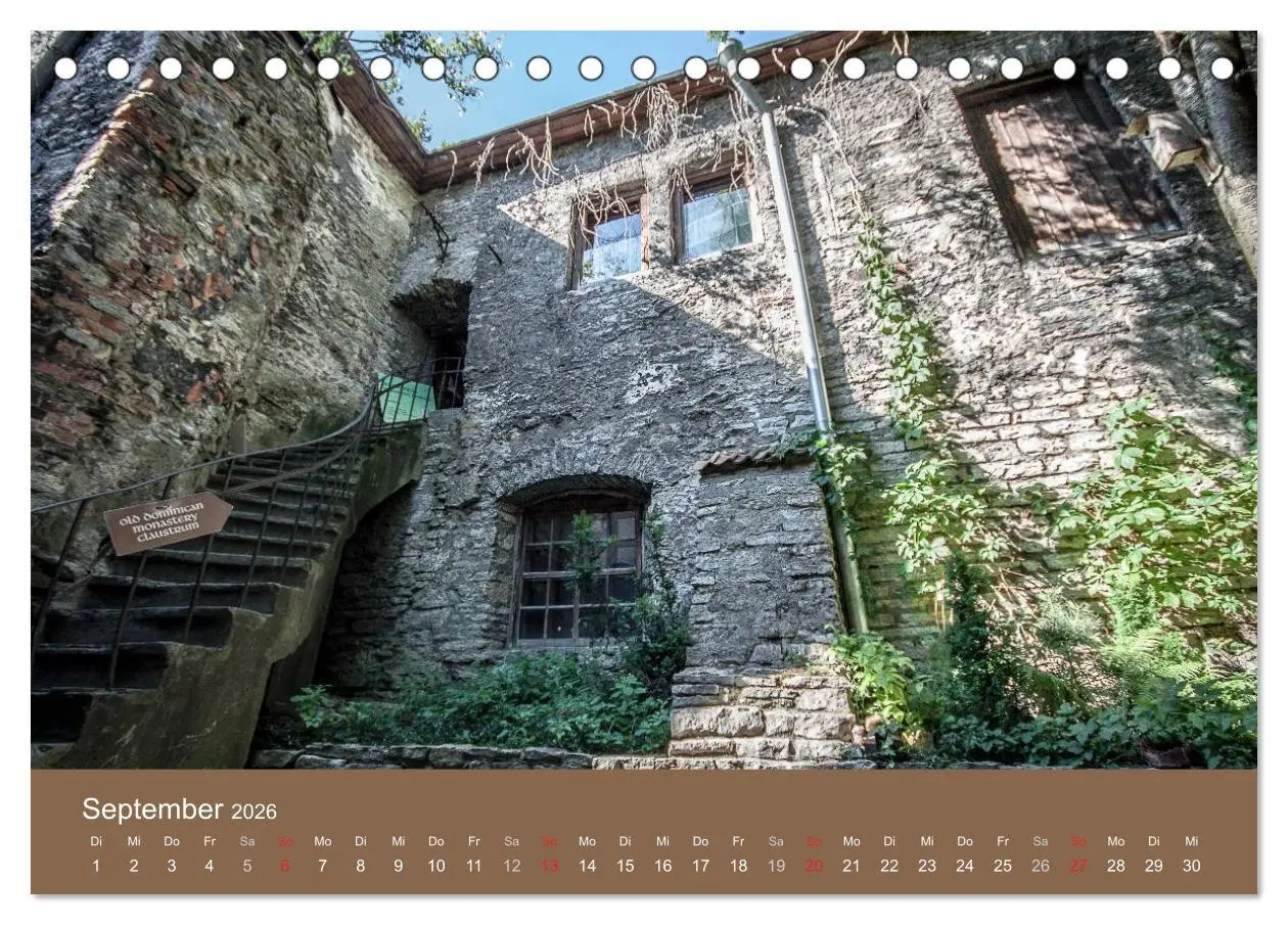 Bild: 9783516030112 | Tallinn - Streifzug durch die Altstadt (Tischkalender 2026 DIN A5...