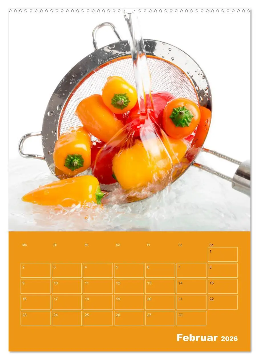 Bild: 9783516410112 | Buntes für die Küche (Wandkalender 2026 DIN A2 hoch), CALVENDO...