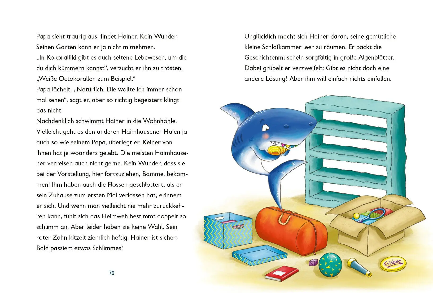 Bild: 9783570180112 | Hainer der kleine Hai und der rote Zahn | Teresa Hochmuth | Buch | cbj