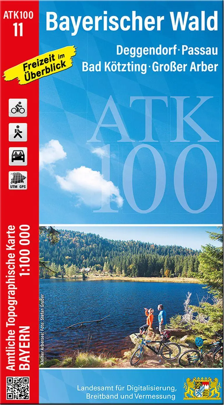 Cover: 9783987760112 | ATK100-11 Bayerischer Wald (Amtliche Topographische Karte 1:100000)