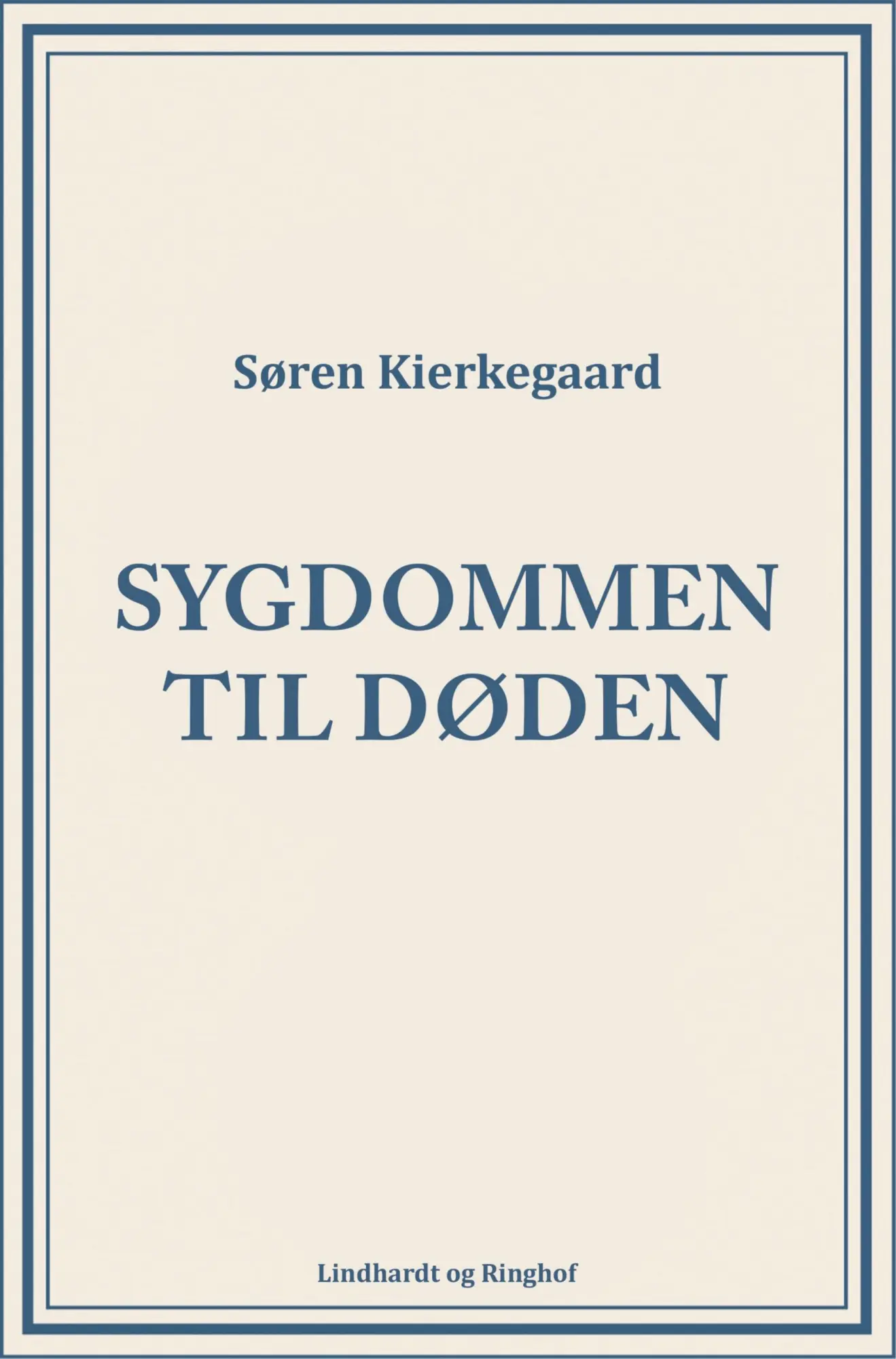 Cover: 9788711940112 | Sygdommen til døden | Søren Kierkegaard | Taschenbuch | Dänisch | 2025