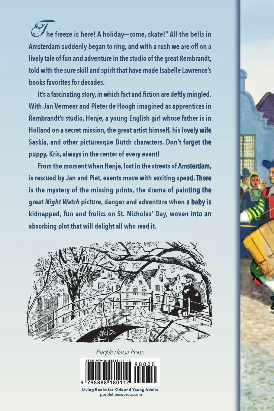 Rückseite: 9798888180112 | The Night Watch, Adventure with Rembrandt | Isabelle Lawrence | Buch