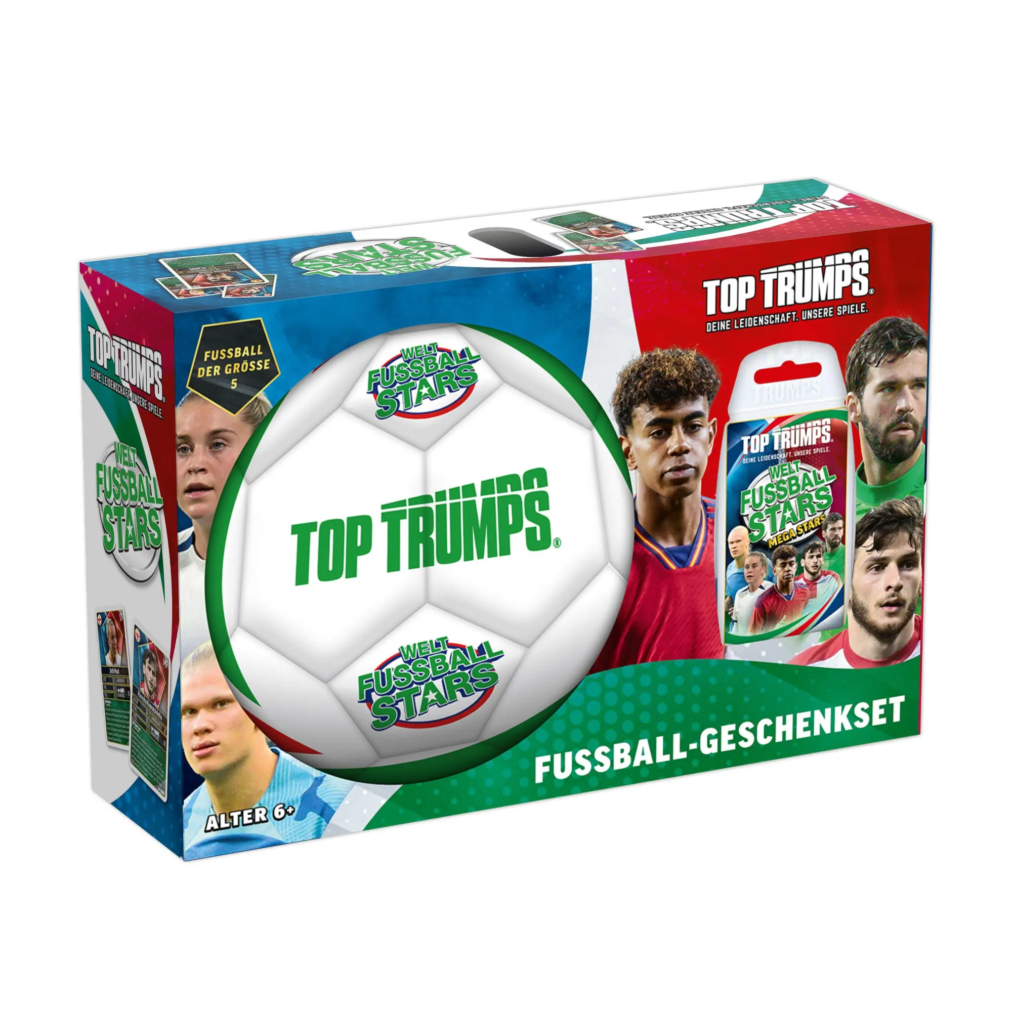 Bild: 5036905030212 | Top Trumps Geschenkset Weltfussball Stars (inkl. Fußball) | Spiel