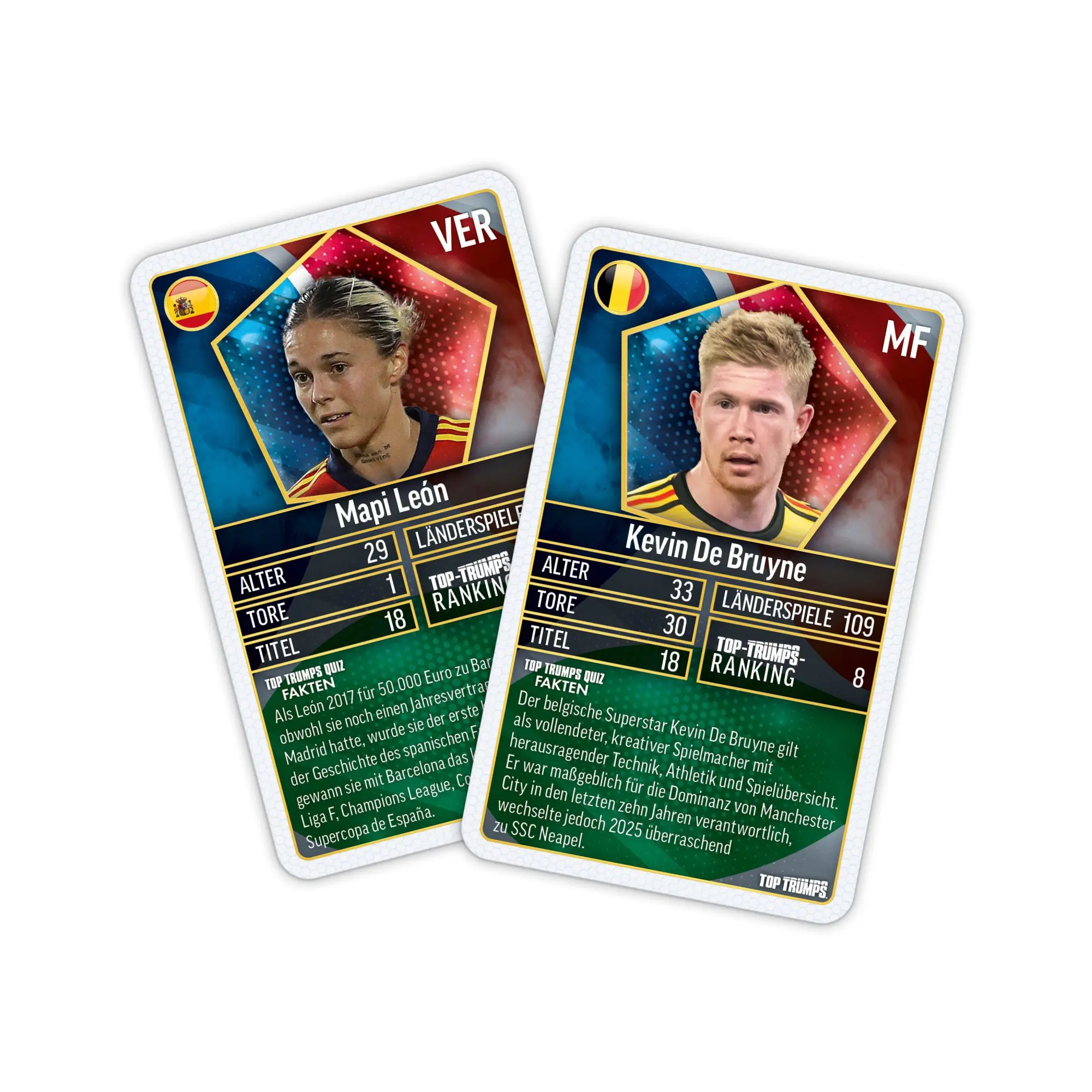 Bild: 5036905030212 | Top Trumps Geschenkset Weltfussball Stars (inkl. Fußball) | Spiel