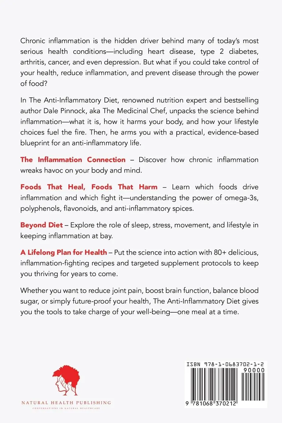 Rückseite: 9781068370212 | The Anti Inflammatory Diet | Dale Pinnock | Taschenbuch | Englisch