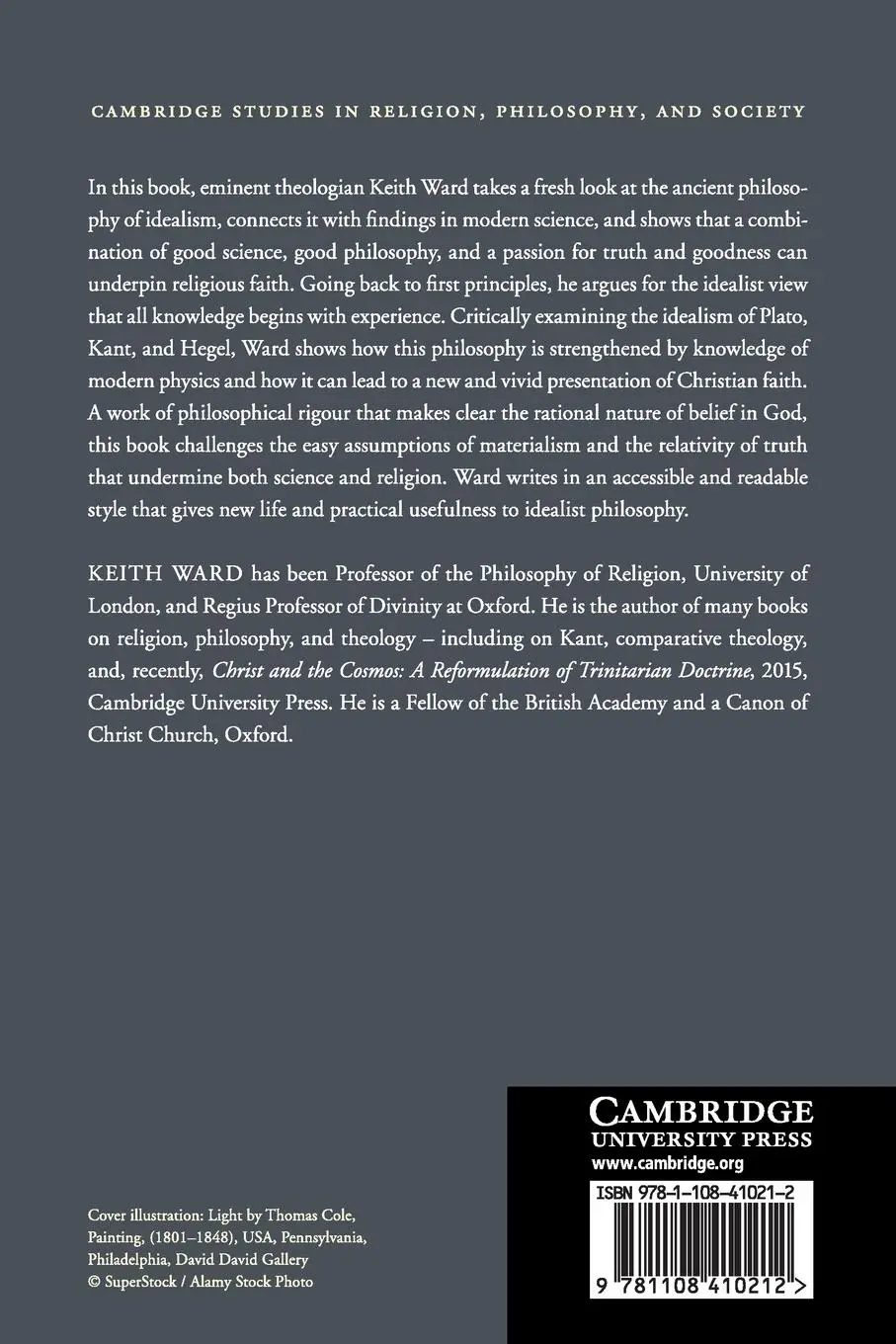 Rückseite: 9781108410212 | The Christian Idea of God | Keith Ward | Taschenbuch | Englisch | 2018
