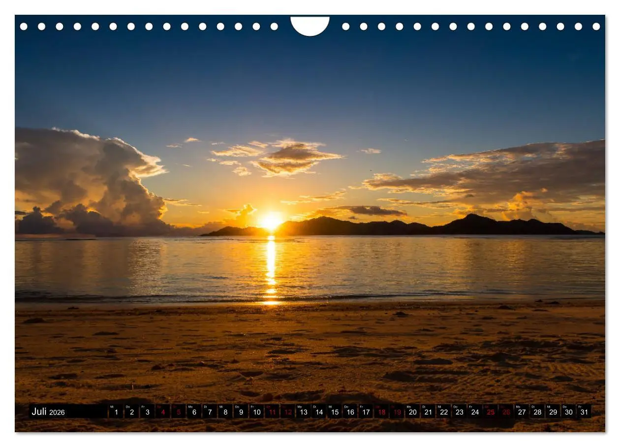 Bild: 9783457860212 | Trauminseln Seychellen (Wandkalender 2026 DIN A4 quer), CALVENDO...