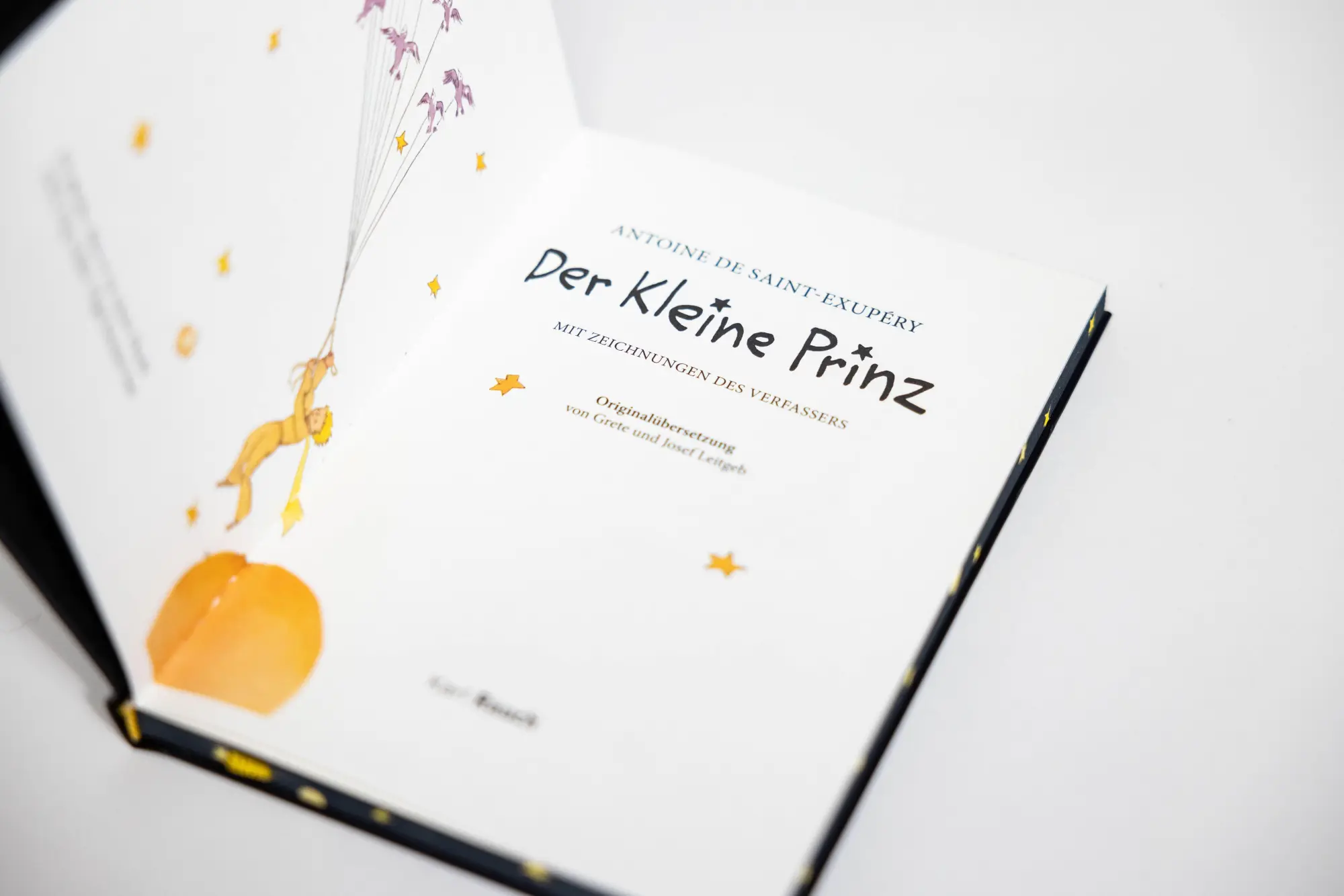 Bild: 9783792000212 | Der kleine Prinz. Black | Antoine de Saint-Exupéry | Buch | 96 S.