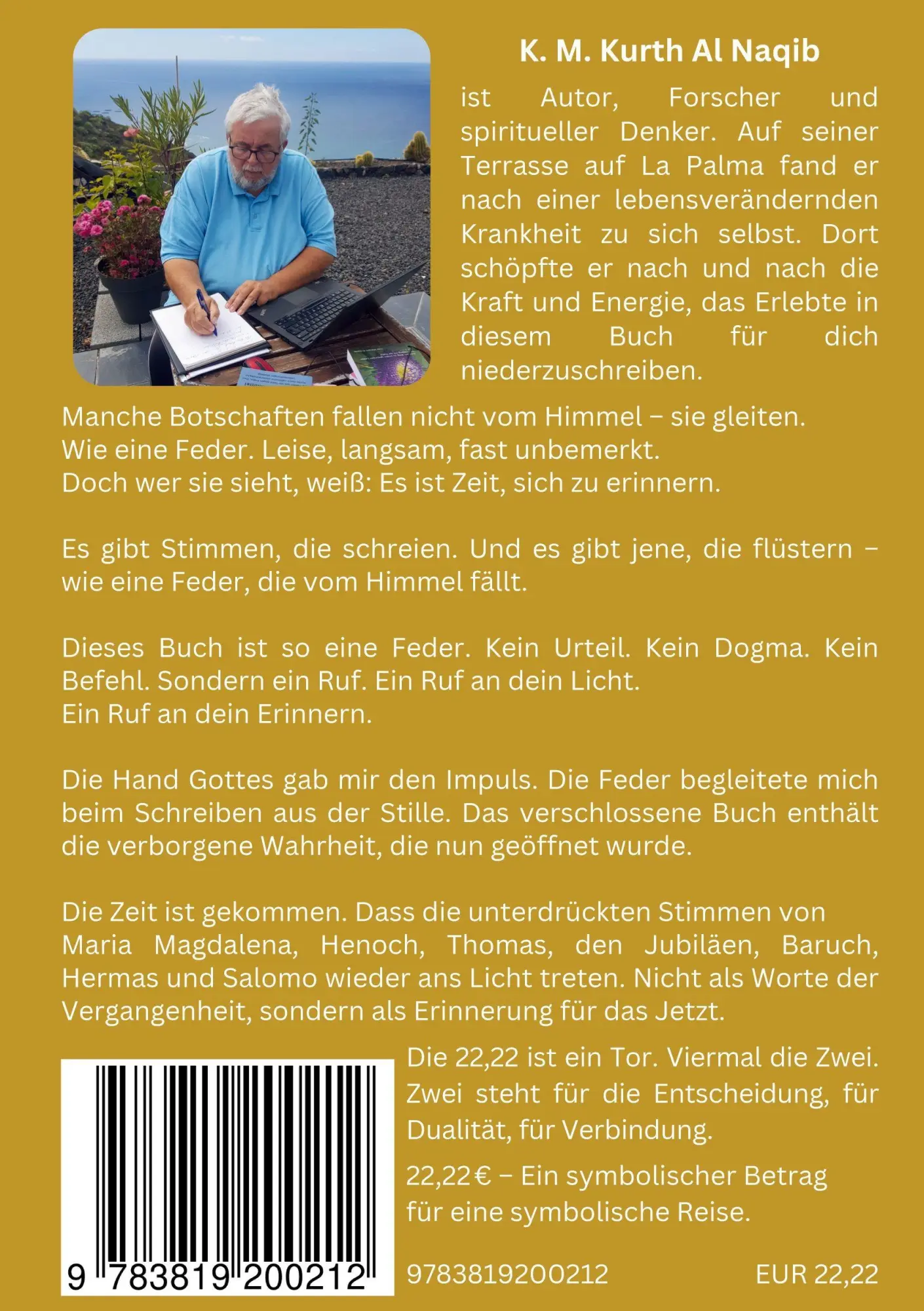 Rückseite: 9783819200212 | Die verborgenen Schriften - Die Originaltexte zum Erwachen. | Naqib