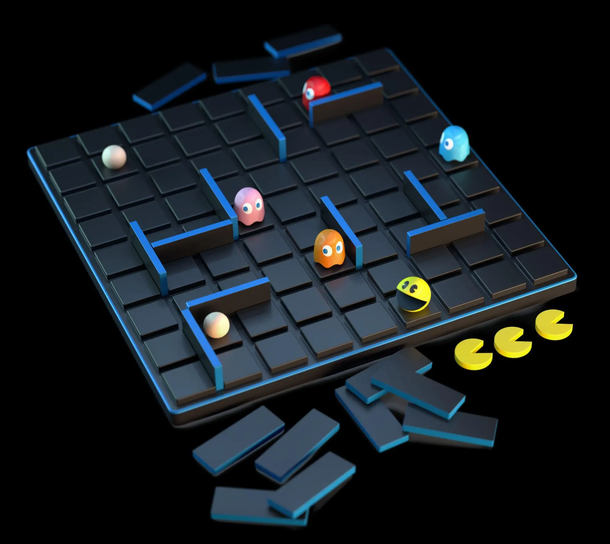 Bild: 3421271390312 | Quoridor PAC-MAN | Mriko Marchesi | Spiel | GIGD2020 | Deutsch | 2024