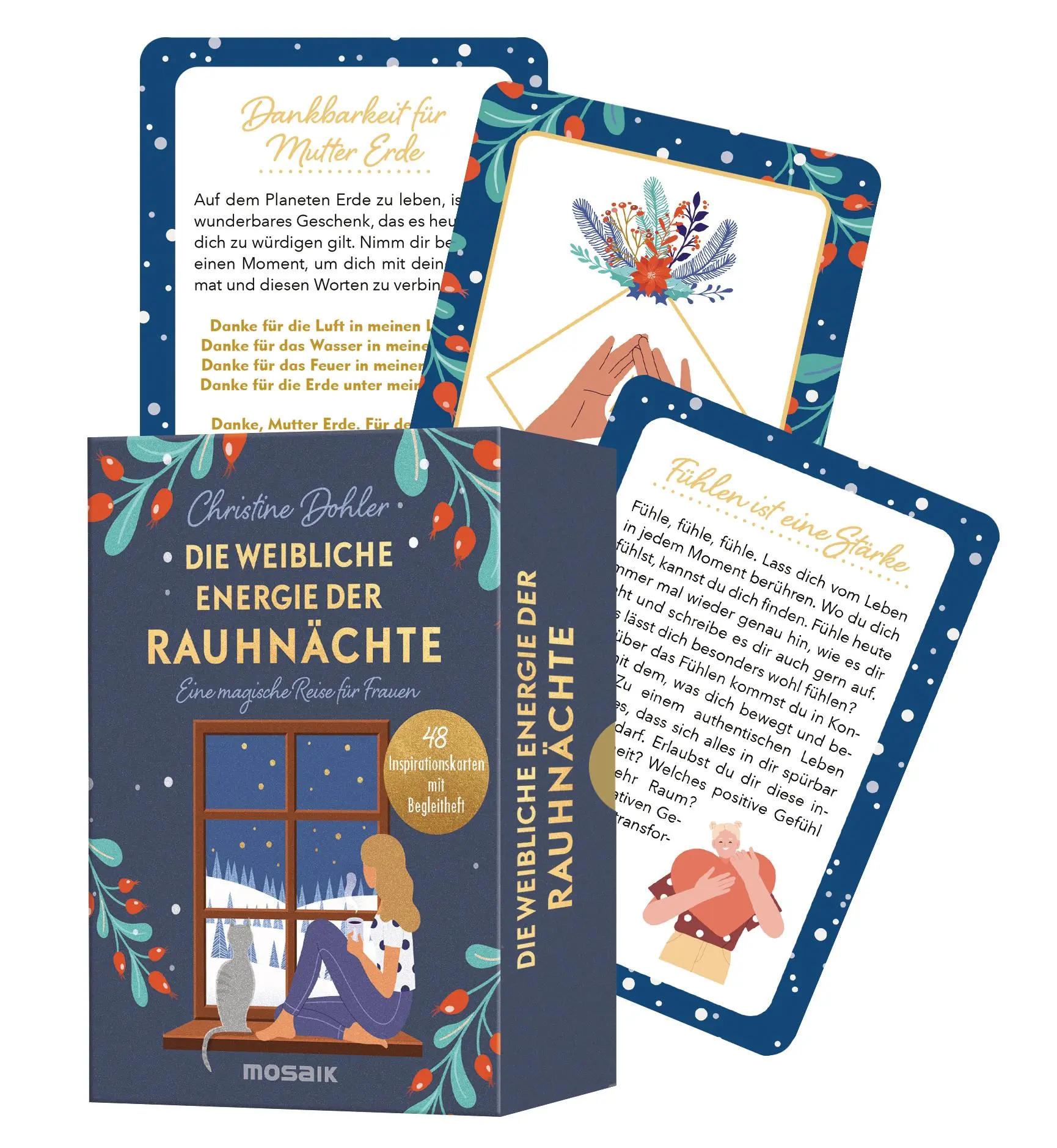 Cover: 4250940200312 | Die weibliche Energie der Rauhnächte | Christine Dohler | Box | 48 S.