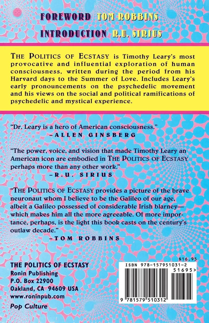 Rückseite: 9781579510312 | The Politics of Ecstasy | Timothy Leary | Taschenbuch | Englisch