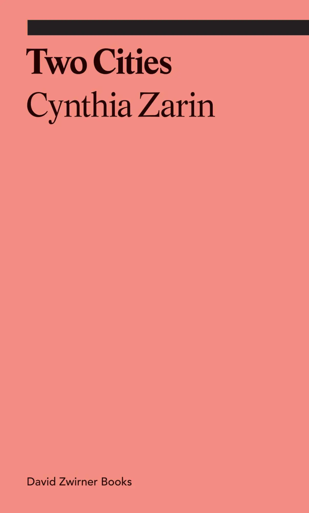 Cover: 9781644230312 | Two Cities | Cynthia Zarin | Taschenbuch | Kartoniert / Broschiert