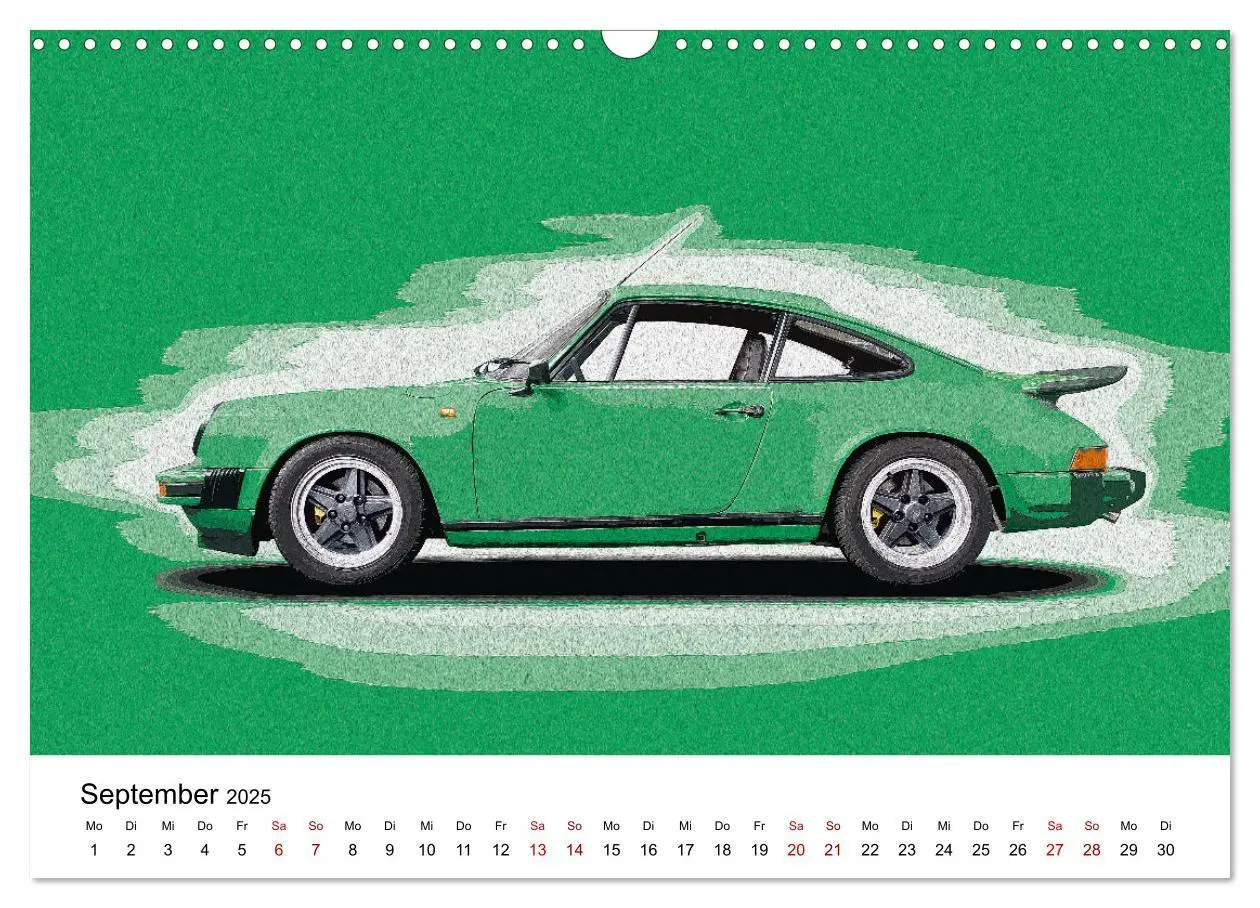 Bild: 9783457230312 | Car Art Edition Sportwagenlegenden (Wandkalender 2025 DIN A3 quer),...