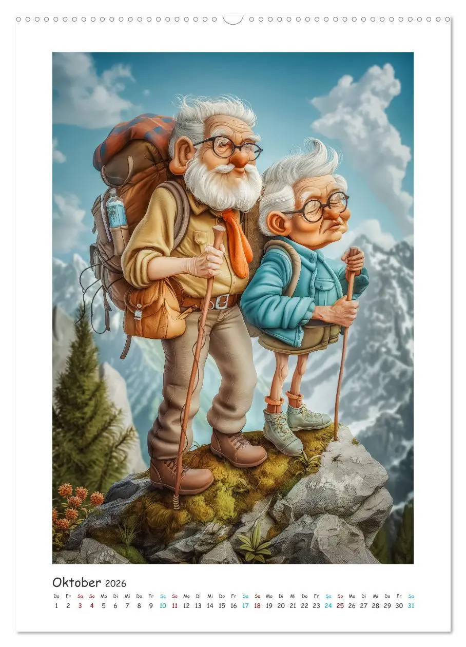 Bild: 9783516250312 | Rentner? Von wegen (hochwertiger Premium Wandkalender 2026 DIN A2...