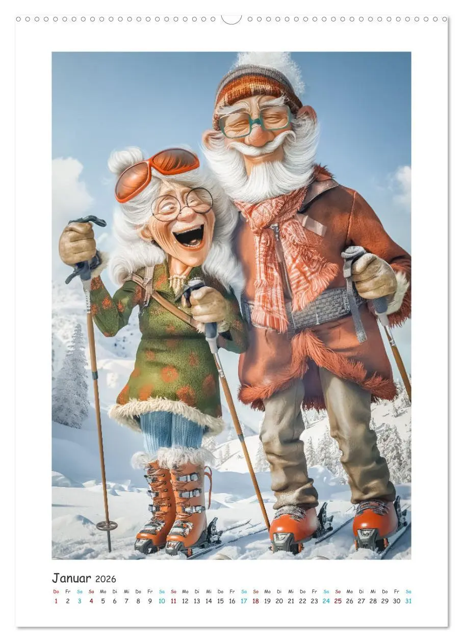 Bild: 9783516250312 | Rentner? Von wegen (hochwertiger Premium Wandkalender 2026 DIN A2...