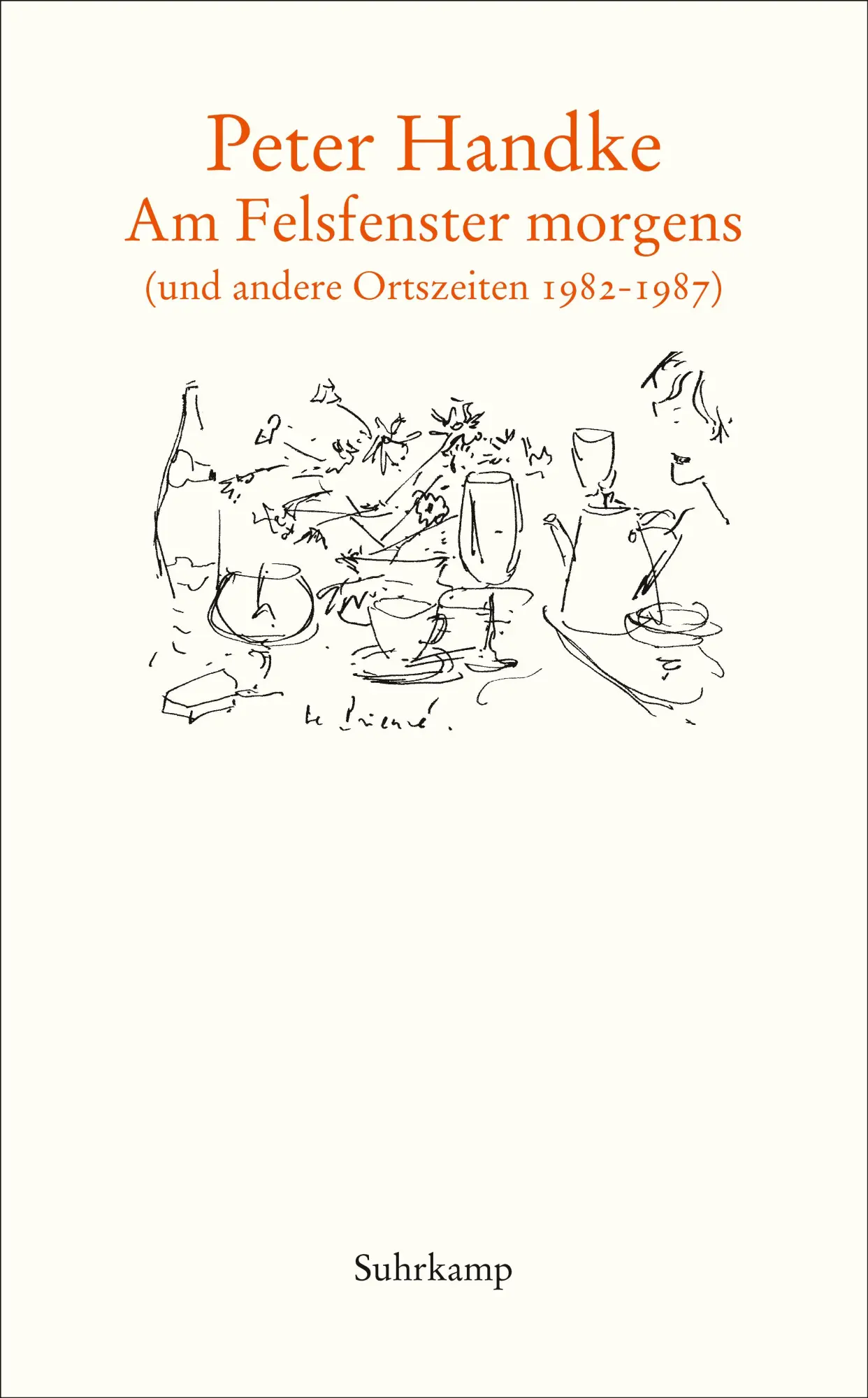 Cover: 9783518470312 | Am Felsfenster morgens | (und andere Ortszeiten 1982-1987) | Handke