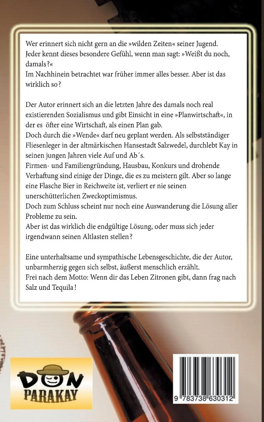 Rückseite: 9783738630312 | Voll durchs Leben gekachelt | Don Parakay | Taschenbuch | 220 S.