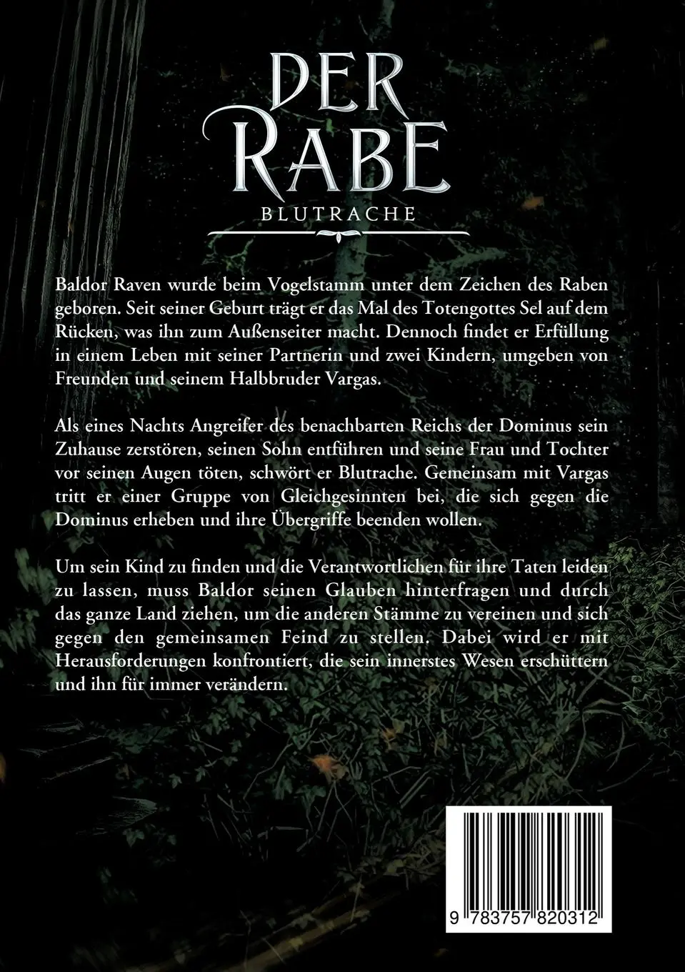 Rückseite: 9783757820312 | Omni Legends - Der Rabe | Blutrache | Kevin Groh | Taschenbuch | 2023