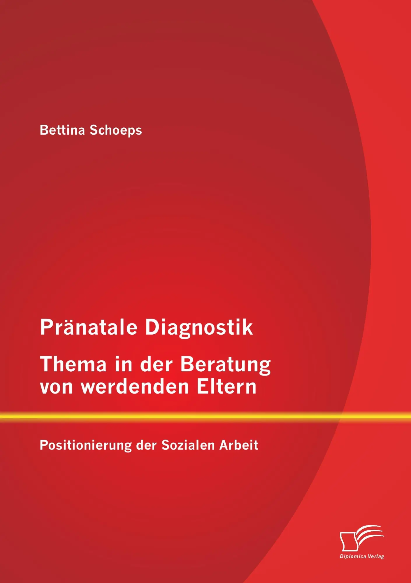 Cover: 9783842890312 | Pränatale Diagnostik, Thema in der Beratung von werdenden Eltern:...