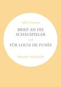 Cover: 9783895810312 | Brief an die Schauspieler und 'Für Louis de Funès' | Kreisbändchen