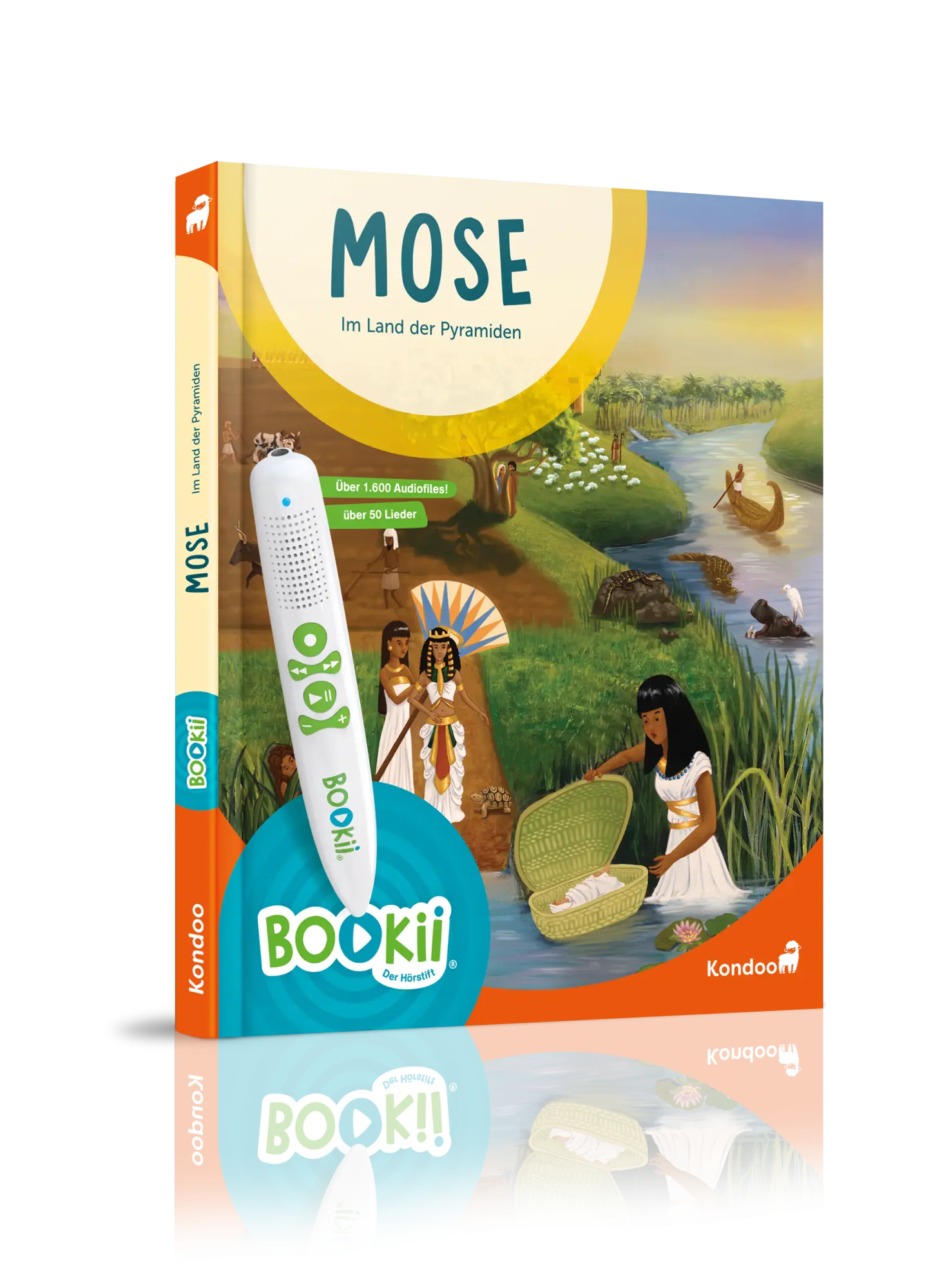 Cover: 9783964800312 | Mose | Im Land der Pyramiden, BOOKii - Kinderbibelwelt 1 | Mundall
