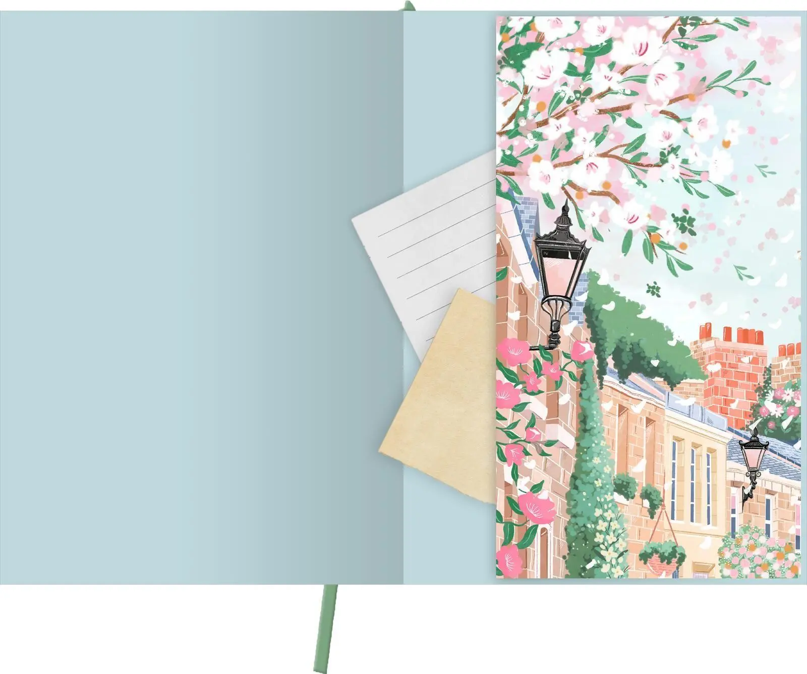 Bild: 4014489140412 | myNOTES Papeterie: Notizbuch A4 Simply, Katy - Spring Lane | Simply