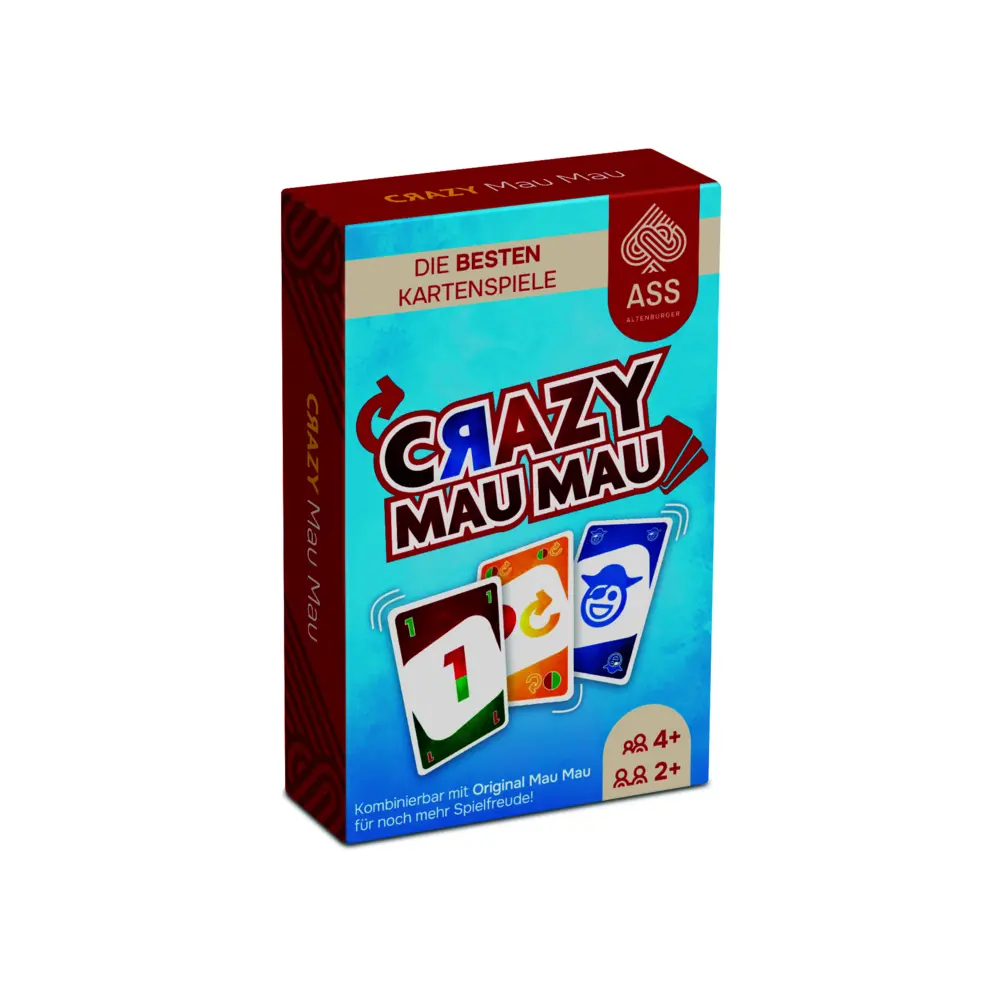 Bild: 4042677720412 | Crazy Mau Mau | ASS Altenburger | Spiel | 55 S. | Deutsch | 2025