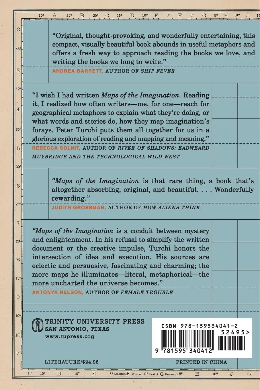 Rückseite: 9781595340412 | Maps of the Imagination | The Writer as Cartographer | Peter Turchi