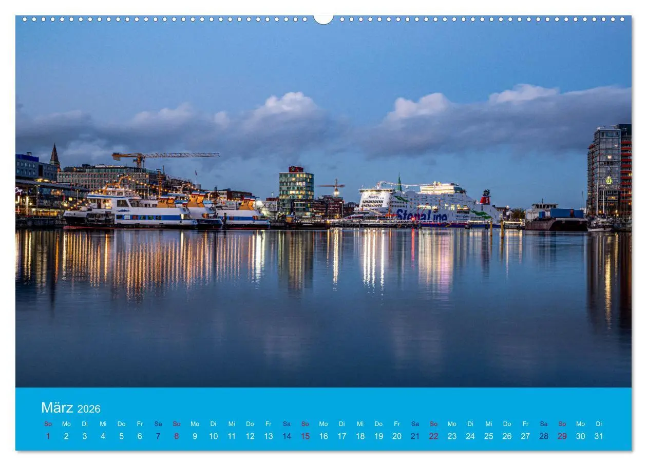 Bild: 9783457460412 | An der Kieler Förde (hochwertiger Premium Wandkalender 2026 DIN A2...