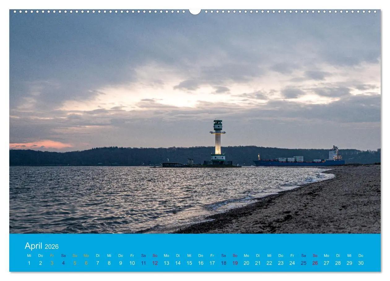Bild: 9783457460412 | An der Kieler Förde (hochwertiger Premium Wandkalender 2026 DIN A2...