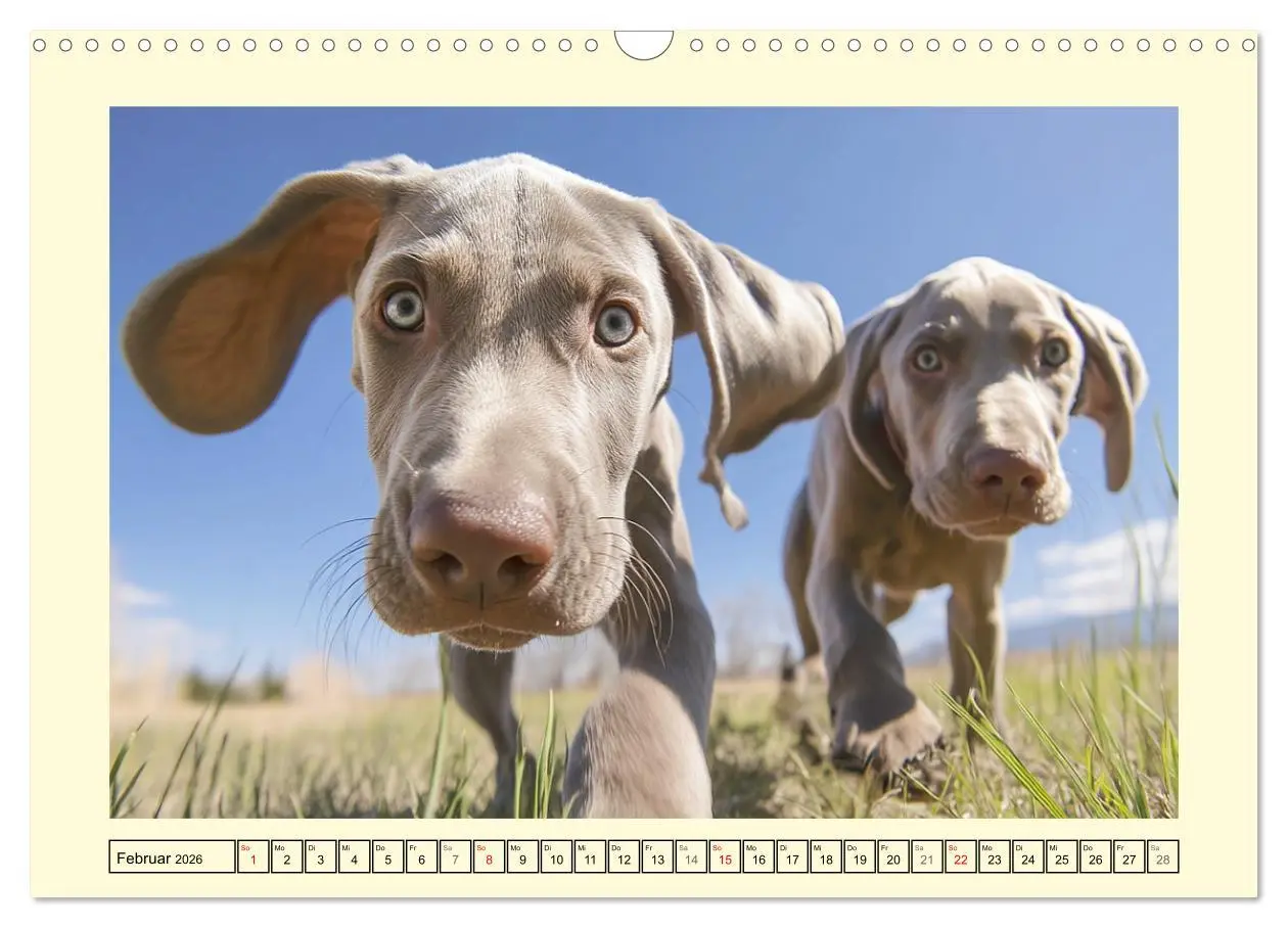Bild: 9783457910412 | Edle Weimaraner. Loyale Silberseelen im Licht der Natur...