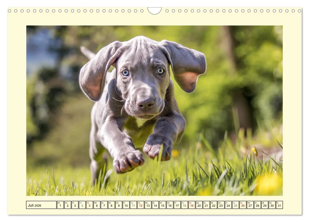 Bild: 9783457910412 | Edle Weimaraner. Loyale Silberseelen im Licht der Natur...