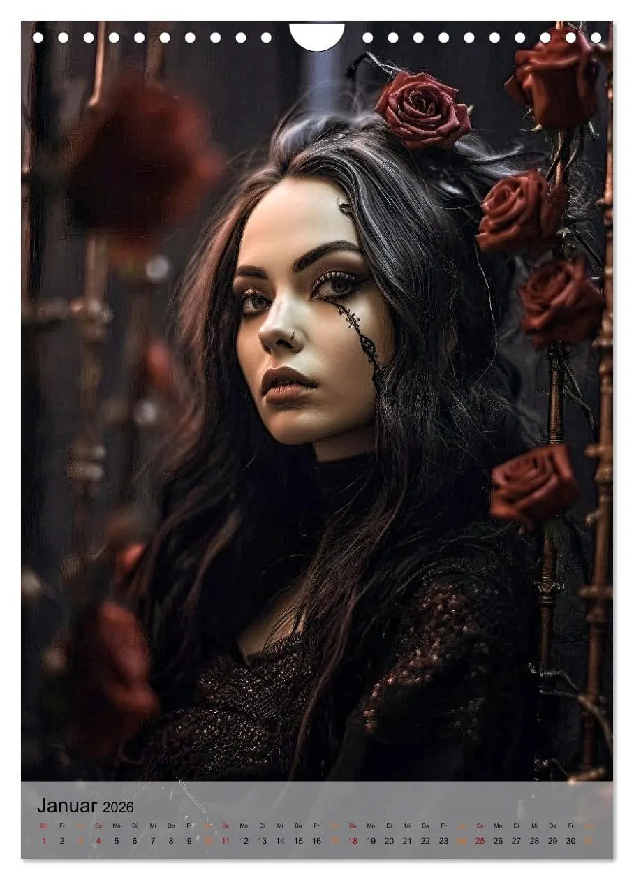 Bild: 9783516310412 | Gothic ist cool (Wandkalender 2026 DIN A4 hoch), CALVENDO...