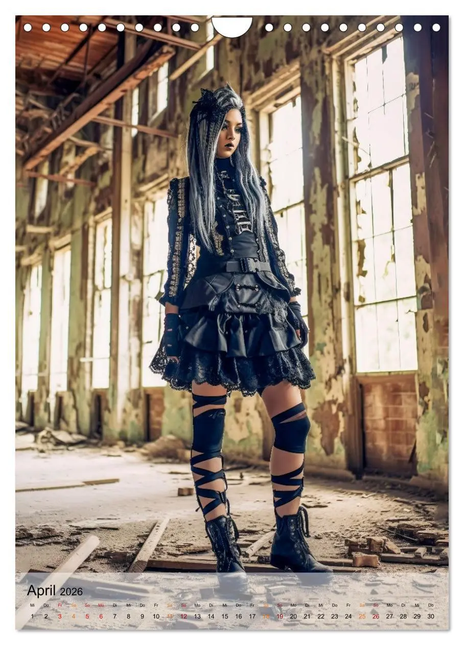 Bild: 9783516310412 | Gothic ist cool (Wandkalender 2026 DIN A4 hoch), CALVENDO...