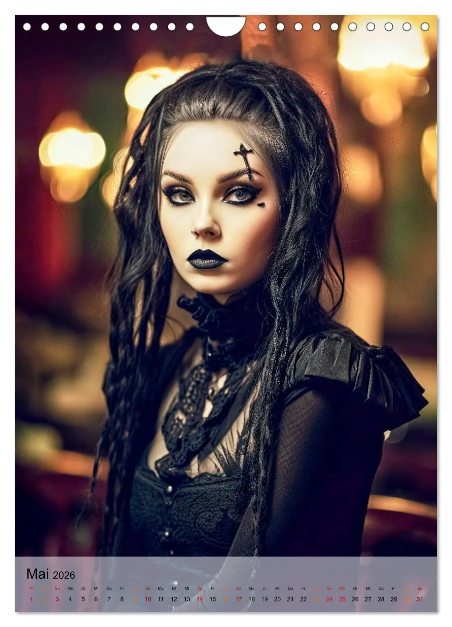 Bild: 9783516310412 | Gothic ist cool (Wandkalender 2026 DIN A4 hoch), CALVENDO...